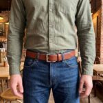 Колан от естесвена кожа Рио 2