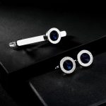 Комплект копчета за ръкавели и фиба за вратовръзка Дънди 7