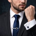 Комплект копчета за ръкавели и фиба за вратовръзка Дънди 4